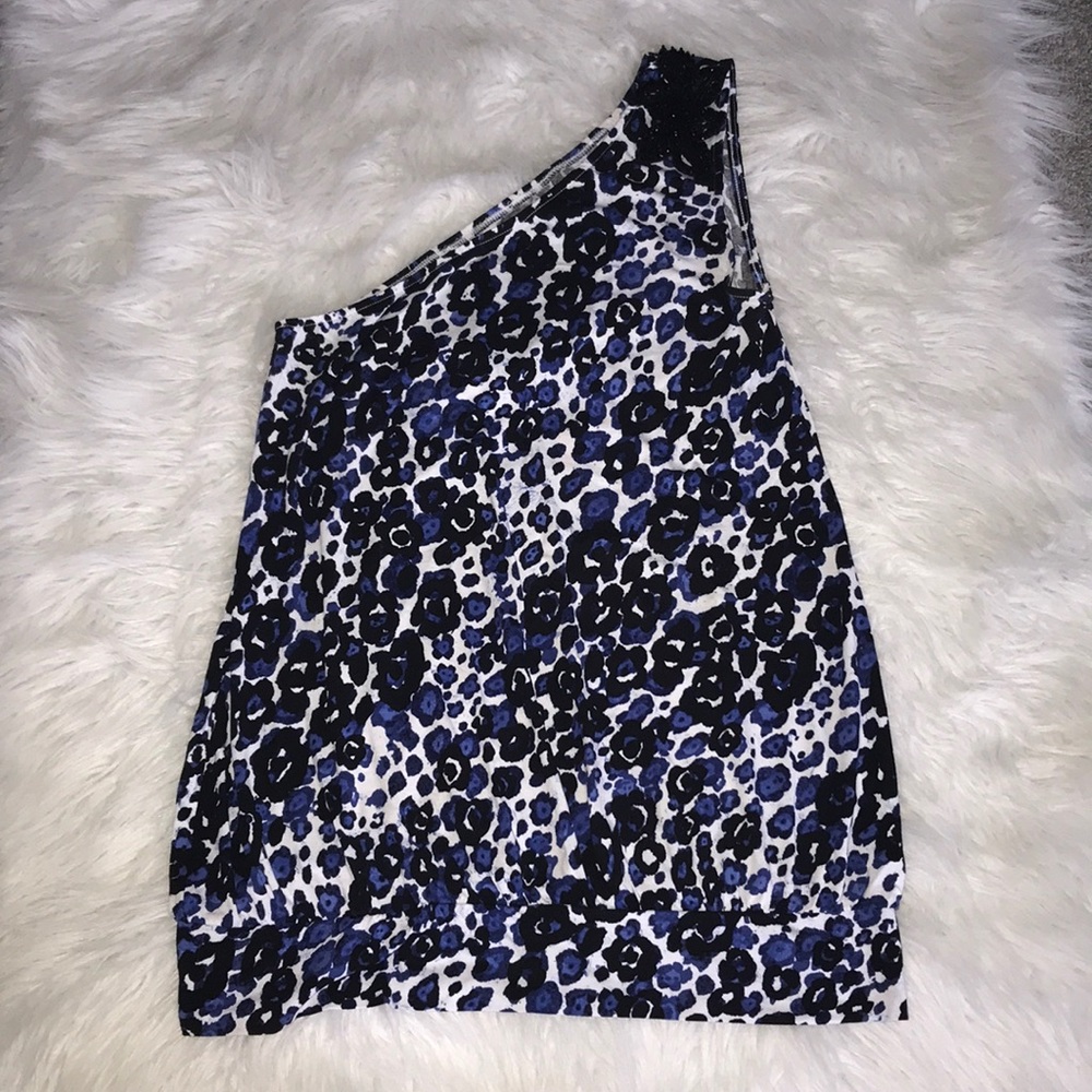 Flowered/Leopard like, Lane Bryant shirt